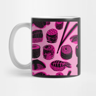 Pink sushi Mug